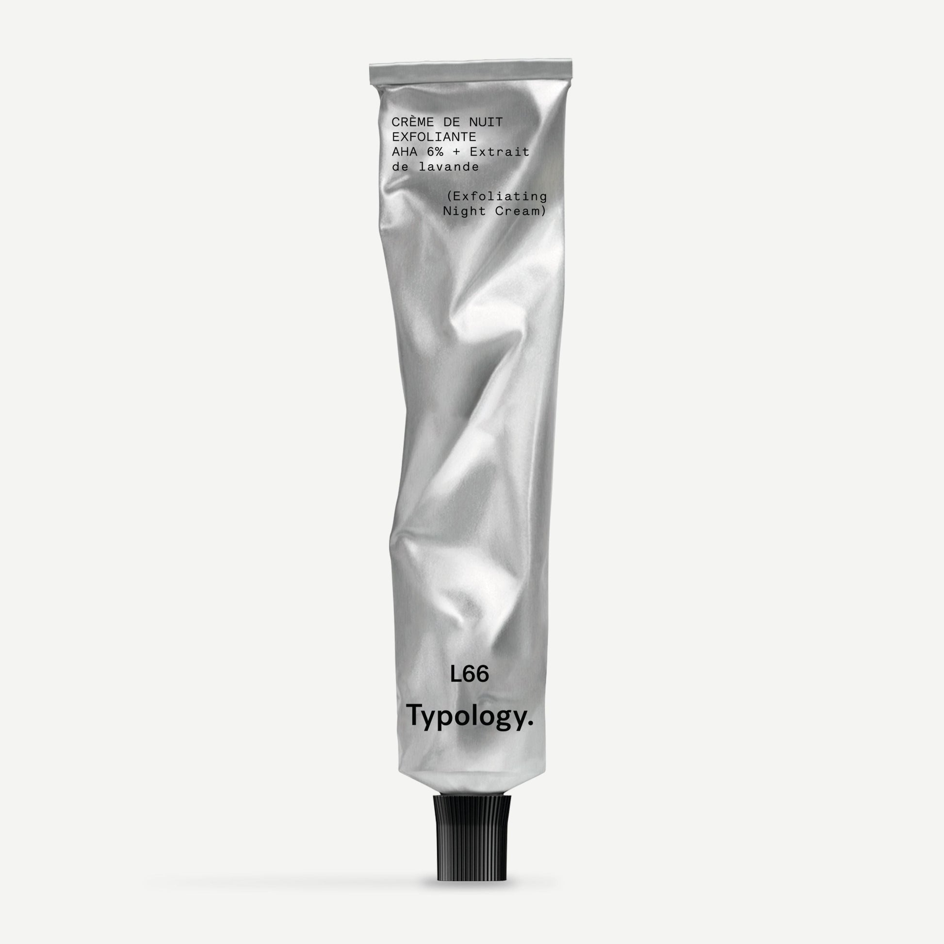 L66 - Crème de nuit exfoliante AHA 6 % + extrait de lavande