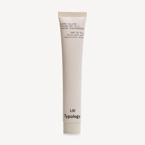L51 - Crème solaire visage SPF 30 à l'acide hyaluronique