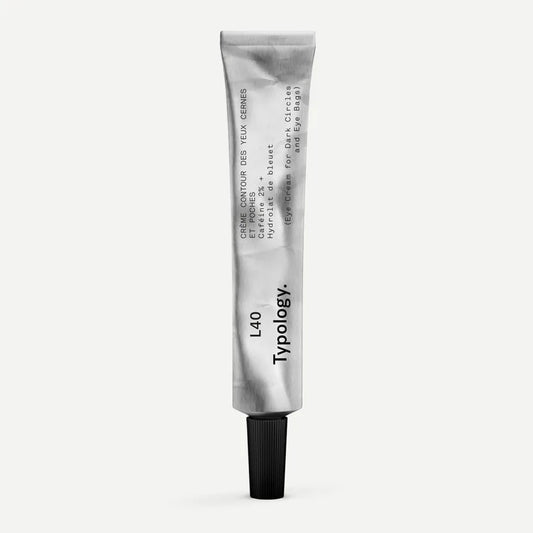 L40 - Crème contour des yeux cernes et poches Caféine 2% + Hydrolat de bleuet